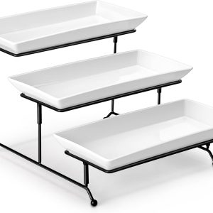 Three-tier serving stand