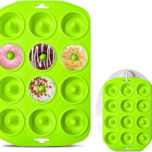 Silicone mold for mini donuts